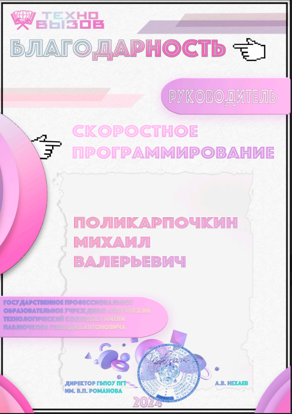 Поликарпочкин М.В.